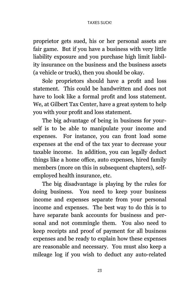 Taxe$ Suck!, page 31 of 103